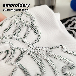 Oem T-shrit Custom Printing logo <b>Men</b> Embroidery Tshirt Fashion High Quality t <b>Shirt</b> Embroidered <b>Men's</b> Plus Size T-<b>shirt</b> for <b>Men</b> - Product Image 1
