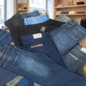 Pantalones Vaqueros para Hombre Bayes, Listos para Usar, Moda Primavera-Verano, Jeans para Adultos, Hechos en [Nombre del País], Precio FOB $1.80-5.20 - Product Image 3