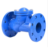Katup Bola Besi Ulet PN16 HQ44X, Katup Anti Balik Bulat, Anti Water Hammer untuk Saluran Keluar Pompa Air