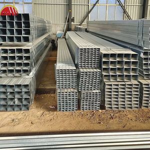 Tubo <span class=keywords><strong>de</strong></span> Acero Cuadrado Galvanizado Laminado en Caliente 4x4, Tubo <span class=keywords><strong>de</strong></span> Sección Hueca <span class=keywords><strong>de</strong></span> Acero al Carbono, Tubo para Invernadero, Tubo para Estructuras <span class=keywords><strong>de</strong></span> Muebles - Product Image 5