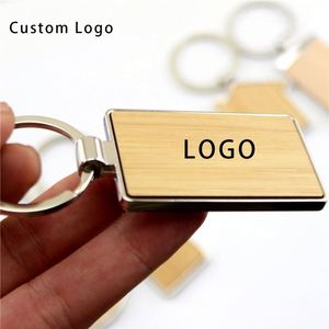 Custom Beech Wood Keychains with Love Shape, Perfect for Corporate Gifts - Product Image 4