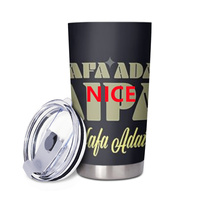 Mug de voiture personnalisé à thème distinctif de Saipan, avec intérieur en acier inoxydable résistant à l'usure, idéal pour les voyages routiers et les activités sportives