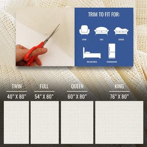 FOOTCARE S612-RTH Protège-matelas rectangulaire rembourré, tissé, antidérapant, adapté aux animaux domestiques, antimicrobien et résistant aux taches - Product Image 3