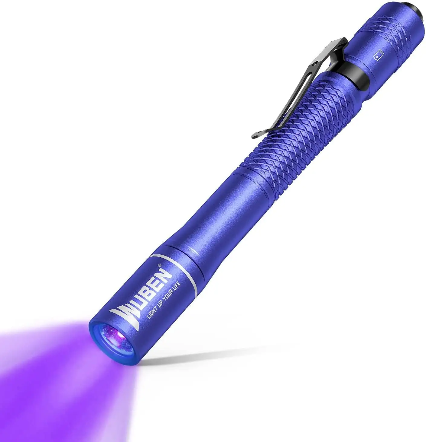 WUBEN E19uv 365nm Black Light 365 Blacklight UV Mini Pen Light IP68 UV LED Flashlight
