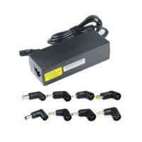 Chargeur universel pour ordinateur portable Anthy 90W, adaptateur de voyage avec 8 à 12 embouts, certifié CE FCC ROHS pour HP/Dell/Asus/Acer/Samsung/