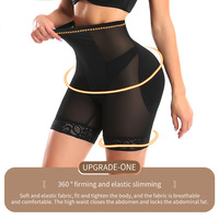 Celana pengontrol perut untuk wanita BodyShaper empuk pengangkat Bokong pinggang tinggi jala seksi ukuran ekstra besar sejuk Shapewear