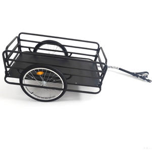 Açık katlanır bisiklet römorku bisiklet bagaj depolama kargo vagon sepeti - Product Image 3