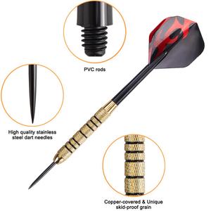 Durable Stylish Dardos Gold Iron <b>Darts</b> <b>Darts</b> Game Chinese Factory <b>Dart</b> for Weekend Competitions - Product Image 3