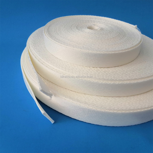 20mm sublimation blank dog leash material blank white webbing lanyard