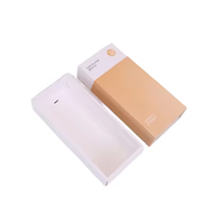 Boîte à tiroirs en papier personnalisable Boîte cadeau de rangement avec emballage coulissant Revêtement UV de gaufrage par stratification mate pour une finition de qualité supérieure