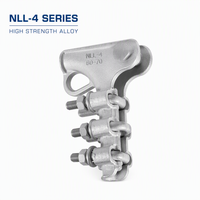 Serre-câble en alliage d'aluminium de type boulonné série NLL-1 pour ligne de transmission aérienne Hebei Electric Power Cable