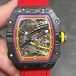 Montre mécanique tourbillon ultra-fine pour <span class=keywords><strong>homme</strong></span>, édition limitée, boîtier en fibre de carbone de 7,8 mm avec verre saphir, automatique - Product Image 1