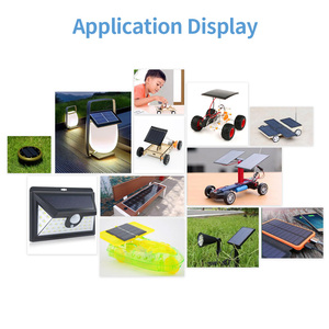 Bán buôn 0.5v1v2v3v4v5v5.5v6v Modules Mini Epoxy Pet tấm pin mặt trời trong kho poly/Mono năng lượng mặt trời sạc cho tự làm đồ chơi số lượng lớn đơn đặt hàng - Product Image 5
