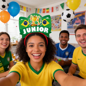 Diadema con Letras <span class=keywords><strong>de</strong></span> Estrellas del Fútbol <span class=keywords><strong>de</strong></span> EE. UU., Canadá y México 2026 <span class=keywords><strong>de</strong></span> Bajo Precio para el Apoyo y la Incentivación <span class=keywords><strong>de</strong></span> los Aficionados - Product Image 2