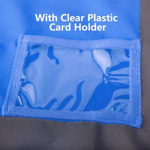 2025 XXL bleu Zip-gilet de sécurité avant 5 poches LED Flash haute visibilité hiver uniforme veste veste souple Logo personnalisable - Product Image 5