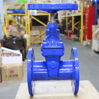 Katup Gerbang RV, Katup Gerbang Pisau, Katup Gerbang Pisau Pneumatik, Katup Gerbang Pisau Pneumatik Besi Cor Flens, Katup Gerbang Pisau Pneumatik Manual 6 Inci JIS, Katup Gerbang Air 6 Inci