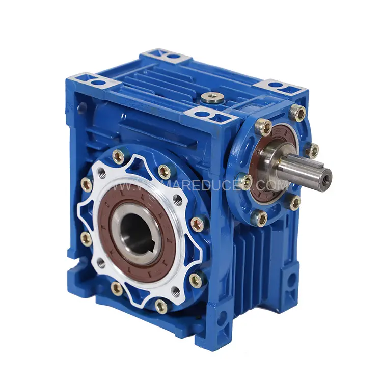 RV50 RV63 pengurang kotak worm gear mengurangi pengurangan kecil roda worm drive reducer