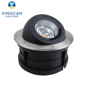 Paisaje de césped a prueba de agua RGBW control remoto o DMX foco ajustable 12W 24 vatios 36W LED enterrado en la lámpara de cubierta de tierra - Product Image 1