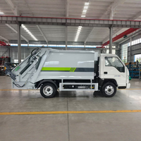Camion compacteur de déchets Foton 4x2, 5,8 m³, diesel, pour la collecte des déchets résidentiels