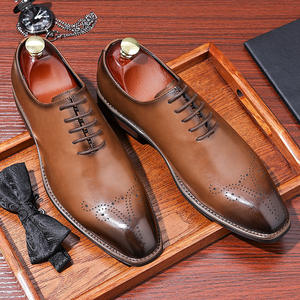 Zapatos Formales de Cuero Genuino de Alta Calidad Más Vendidos para Fiestas y Negocios. Zapatos de Hombre de Nuevo Estilo, Antideslizantes, con Masaje - Product Image 5