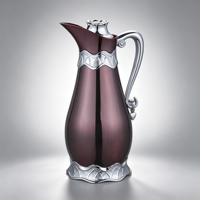 Vase à vide unifié en métal avec intérieur en verre pour la congrégation musulmane africaine, destiné aux hypermarchés du Golfe, pour la pèlerinage et la sourcing par lots