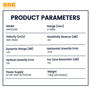 Hochwertiger tragbarer Ultraschall-Fehler detektor: Anti-Fall-Anti-Seismic-Luft-und Raumfahrt-Stahls chmelz maschinen mit hoher Empfindlichkeit - Product Image 5