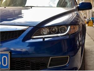 Modelo de Coche AKD para <span class=keywords><strong>Mazda</strong></span> <span class=keywords><strong>6</strong></span> Mazda6 2004-2013, Faro LED, Luz de Circulación Diurna, Luz Antiniebla, Luz de Señal de Giro, Proyector de Luz Baja y Alta, 4 Lentes - Product Image 6