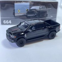 Shadow Pro1: Modelo de Coche de Aleación Dodge RAM T-Rex Pickup a Escala 64, Exhibición Coleccionable Realista, Edición Limitada
