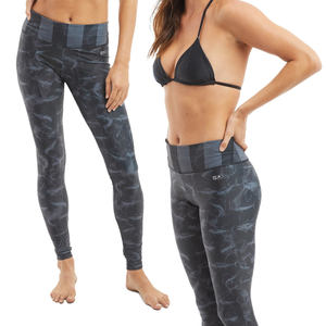 Vêtements de fitness femmes sans couture <span class=keywords><strong>Yoga</strong></span> Leggings ensemble de gymnastique vêtements de sport côtelés Biker Shorts pêche vêtements d'entraînement - Product Image 2
