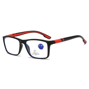 Kính mắt Khung kính đọc sách kính Eyewear quang khung màu xanh Chặn ánh sáng lunettes mắt đặt hàng trực tuyến kính không có vành - Product Image 5