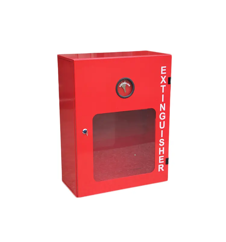 High Quality 4kg-12kg Firefighting Equipment Accessory Double Steel Fire Fighting Extinguisher Cabinet