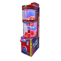 Distributeur automatique de capsules en plastique PP à monnayeur, jeu interactif de tombola, interface anglaise, garantie 1 an, modèle CORRA