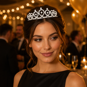 Diademi e Corone da Principessa in Lega all'Ingrosso con Strass, <span class=keywords><strong>Accessori</strong></span> <span class=keywords><strong>per</strong></span> Feste <span class=keywords><strong>per</strong></span> Bambina e <span class=keywords><strong>Sposa</strong></span> <span class=keywords><strong>per</strong></span> Compleanni e Matrimoni - Product Image 6