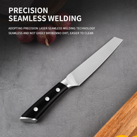 Manche en bois 3Cr 5Cr acier inoxydable à haute teneur en carbone cuisine viande légumes fruits Chef s couteau utilitaire