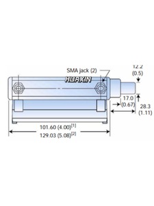 Atenuador Manual Keysight 8495A, Rango de Frecuencia: CC a 4 GHz, Pérdida de Inserción a 0 dB: 0.4 dB 0.07 dB/GHz, SWR Máximo: 1.35 - Product Image 2