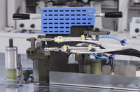 Pot de colle pneumatique personnalisé en acier et plastique Tshare pour machines de travail du bois PUR/EVA, pièces de machine à coller les chants KDT NANXING, argent, long