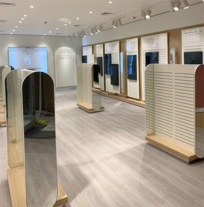 Exhibidor de tienda de ropa para niños, mobiliario de exhibición de tienda de ropa para niños