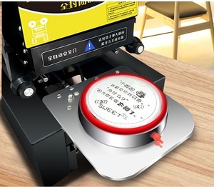 Pearl Milk Coffee <b>Tea</b> Equipment Automatic Hot Available Plastic Cup Sealing <b>Machine</b> for Shop Use Foil Film Bag Packaging Option - Product Image 2