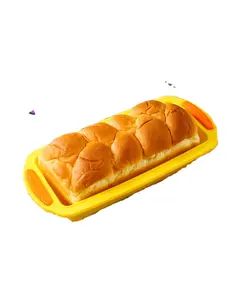 Mzl Siliconen Toast Broodvorm Kleurrijke Diy Keuken Bakgereedschap Oven Hoge Temperatuur Resistente Cakevorm