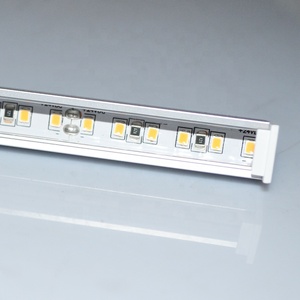 Mới độ sáng cao <span class=keywords><strong>SMD</strong></span> <span class=keywords><strong>LED</strong></span> dải nhôm hồ sơ kênh băng ánh sáng 14.4 wát/mét 12V/24VDC IP20 bảo vệ 2-năm bảo hành - Product Image 3