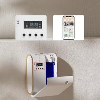 Diffuseur d'huiles essentielles électrique portable, écologique, silencieux, en plastique, intelligent, automatique, pour la maison, la voiture et usage commercial