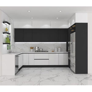 Décoration de maison <span class=keywords><strong>Cuisine</strong></span> de luxe meubles modernes <span class=keywords><strong>Cuisine</strong></span> armoire de <span class=keywords><strong>Cuisine</strong></span> complète <span class=keywords><strong>Cuisine</strong></span> d'île centrale - Product Image 4