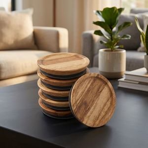 Custom Silicone Reusable Regular Mouth Rustic Design Multifunction Wooden Lid <b>Mason</b> <b>Jar</b> for Kitchen Storage <b>Large</b> Capacity - Product Image 3