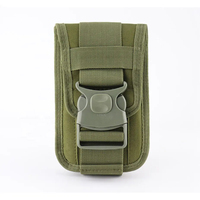 Porte-téléphone de sport multifonctionnel en tissu Oxford 800D camouflage pour activités de plein air, ceinture de chasse, pochette portefeuille pour téléphone