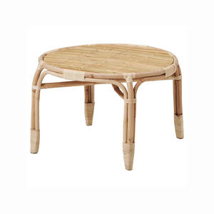 Sofá de jardín tejido a mano de estilo nórdico, muebles de mimbre de caña de ratán Natural, sofá doble - Product Image 6