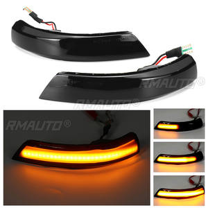 2 luces LED dinámicas de señal de giro para espejo retrovisor lateral, intermitente para Ford Focus 2 3 Mk2 Mk3 y Mondeo Mk4 - Product Image 2