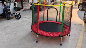 Bán buôn nhỏ vòng Trampoline với mạng lưới an toàn trong nước nhảy giường hộ gia đình Trampoline cho trẻ em - Product Image 4