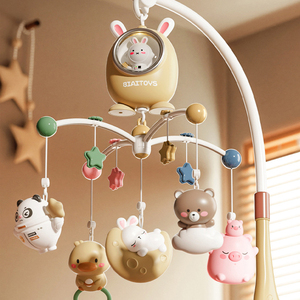 Thiết Kế Mới 0-24 Tháng Bé Crib Đồ Chơi Giường Bé Móc Áo Đồ Chơi Bé Âm Nhạc Di Động Crib Với Âm Nhạc Và Đèn - Product Image 2