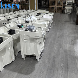 Kisen Premium tragbares Spa-Bett mit dem höchsten Kopf ohne Sanitär Koreanische Salon ausrüstung Mobiles <span class=keywords><strong>Shampoo</strong></span>-Stuhl becken - Product Image 5