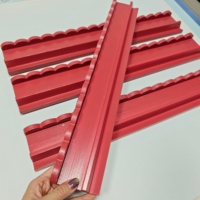 Support de Mahjong en bois massif, avec tige de poussée magnétique américaine, design à motif ondulé, règle de poussée pour Mahjong